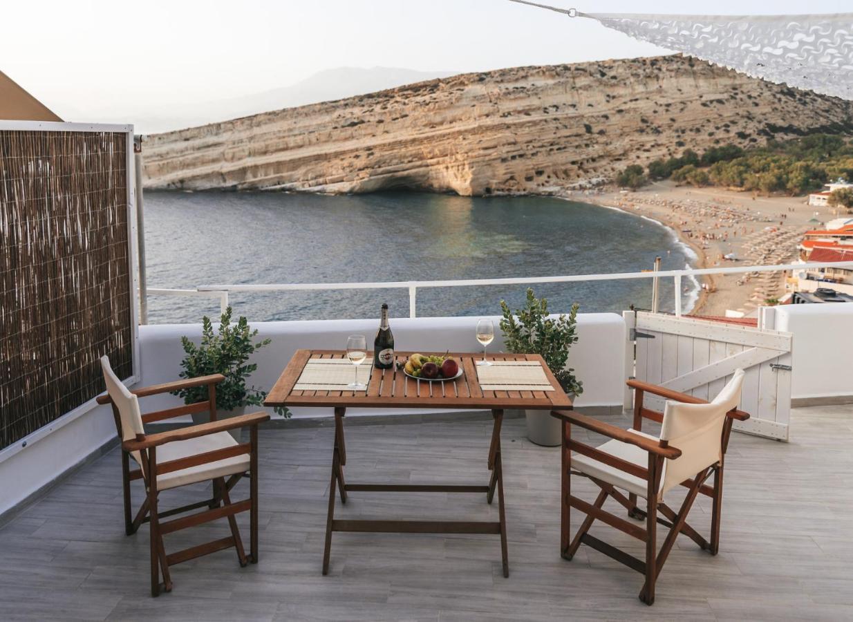 Nostos Cave Seaview Apartment Matala  Exterior photo